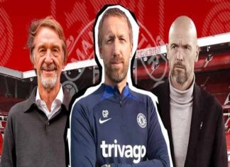 Chuyển nhượng BĐ Anh 22/10: Graham Potter thay Ten Hag dẫn Man Utd