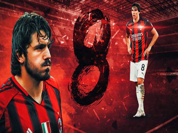 Gennaro Gattuso cầu thủ áo số 8 – Linh hồn máu lửa AC Milan