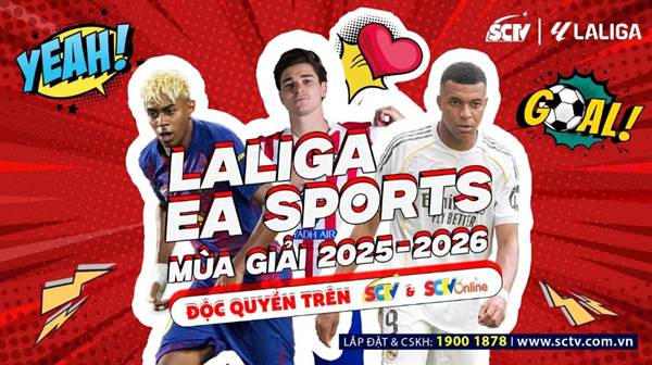 Kênh phát sóng La Liga