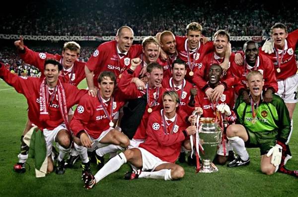 MU vô địch cúp C1 năm 1999