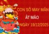 Con số may mắn tuổi Ất Mão ngày 19/12/2025 theo thần số học